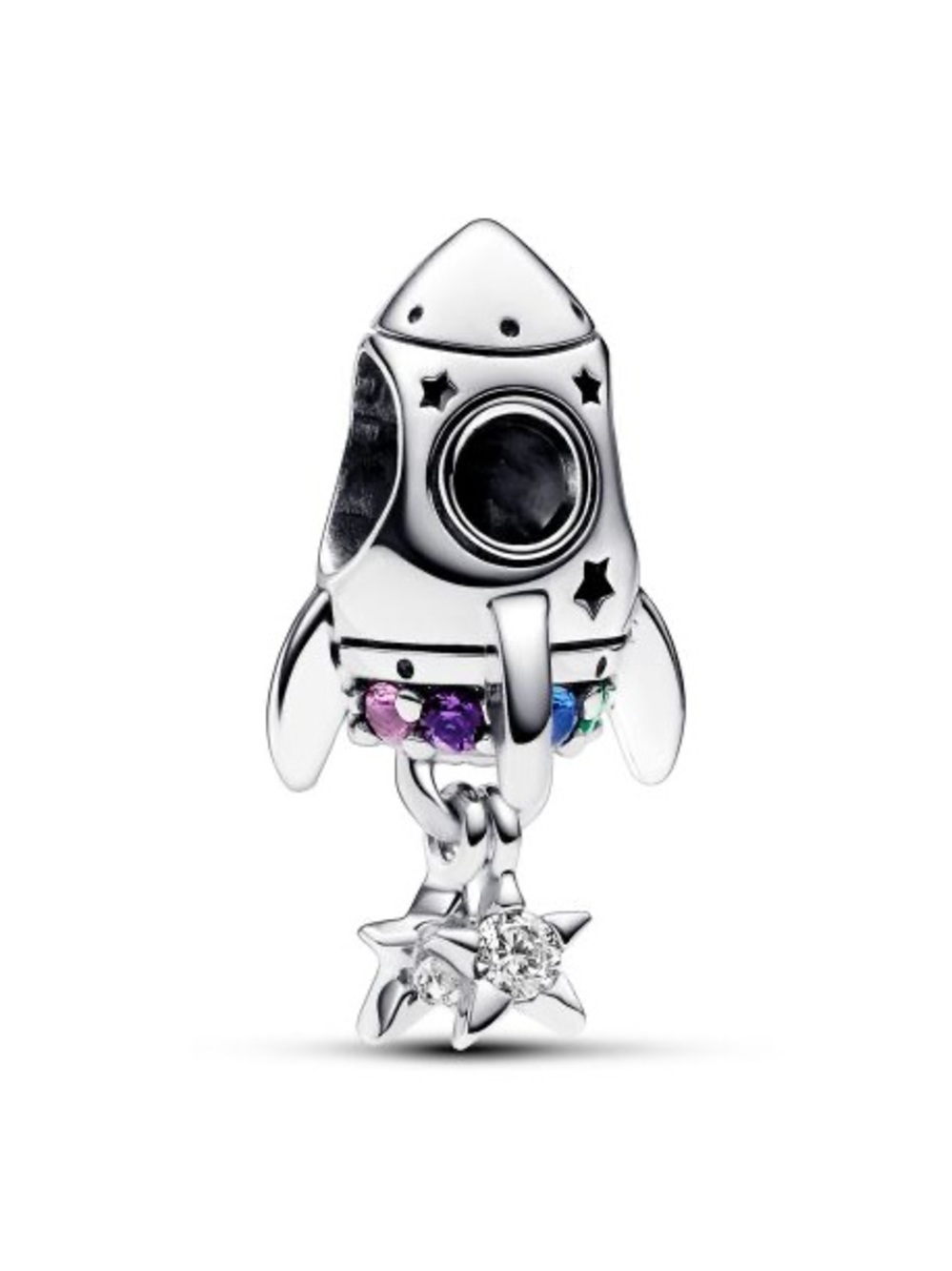 Pandora Space Love Rocket Charm